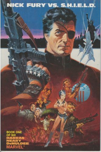 Nick Fury vs. S.H.I.E.L.D. #1 Jim Steranko Cover