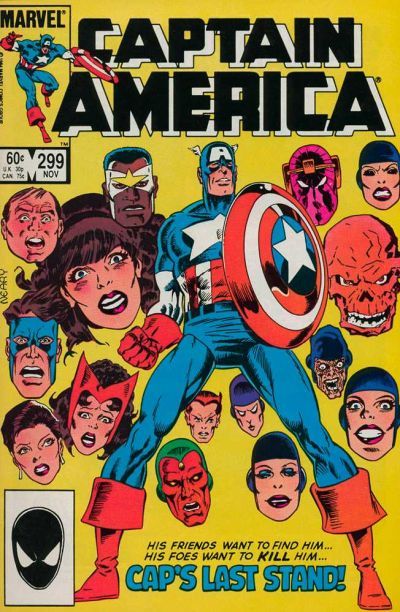 Captain America, Vol. 1 #299A Direct Edition