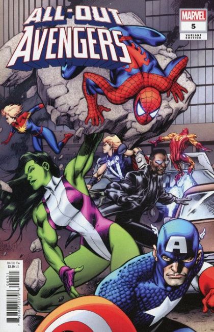 All-Out Avengers #5C Alan Davis Cover