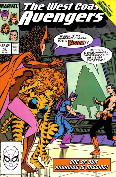The West Coast Avengers, Vol. 2 #42A Direct Edition