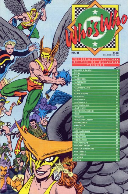 Who's Who: The Definitive Directory of the DC Universe #10A Direct Edition