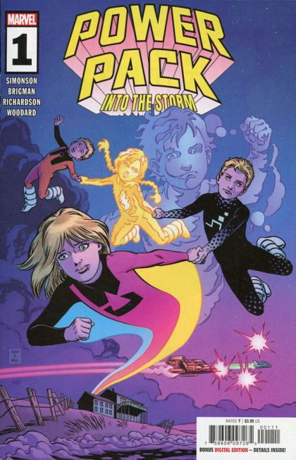 Power Pack: Into the Storm #1A June Brigman Regular