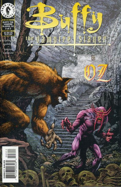 Buffy the Vampire Slayer: Oz #3A Art Cover
