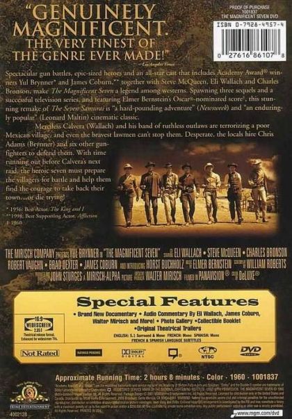 The Magnificent Seven (1960) Special Edition - DVD