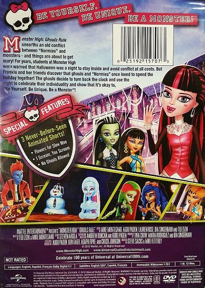 Monster High: Ghouls Rule! (2012) - DVD