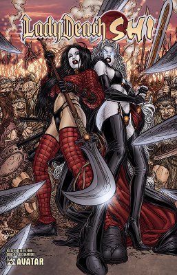 Lady Death & Shi #0G Close Quarters Cover - LTD to 1,000