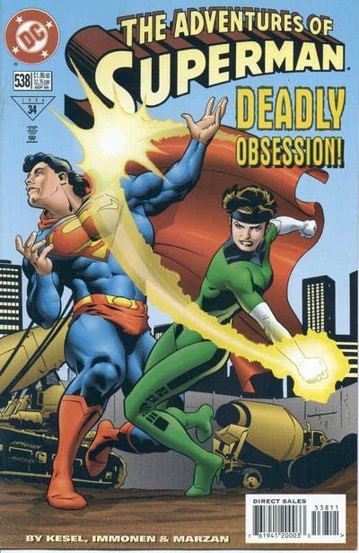 The Adventures of Superman #538A Direct Edition