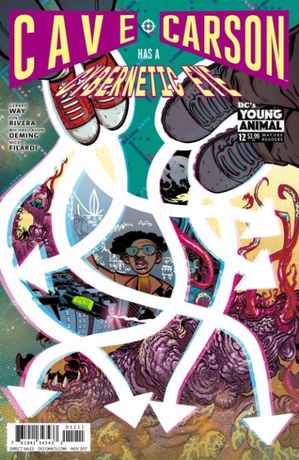 Cave Carson Has A Cybernetic Eye #12A Regular Michael Avon Oeming Cover