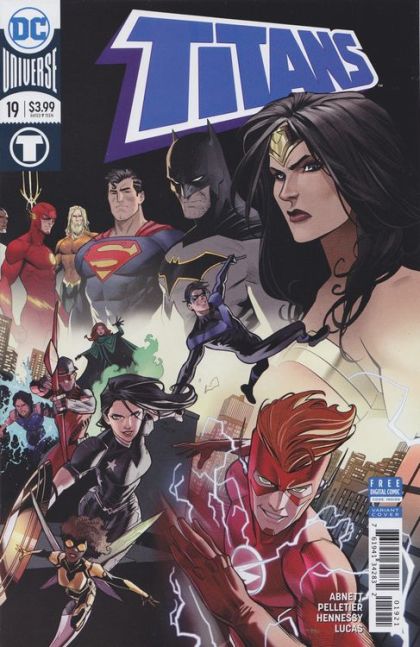 Titans, Vol. 3 #19B Variant Dan Mora Cover
