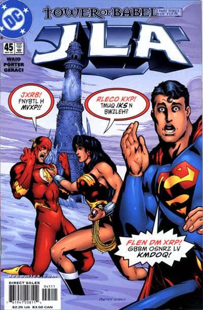 JLA #45A Direct Edition