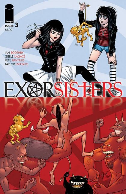 Exorsisters #3A Regular Gisele Lagace & Pete Pantazis Cover