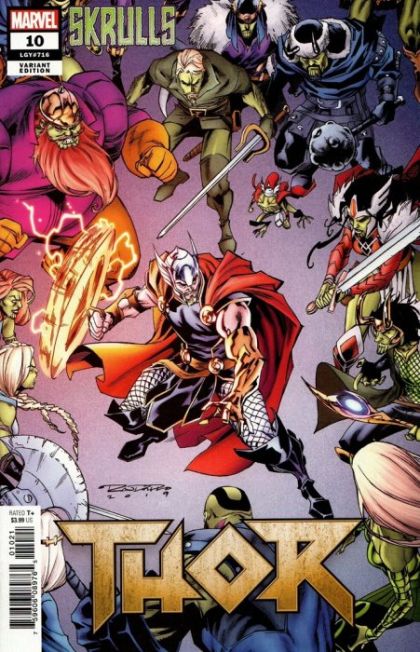 Thor, Vol. 5 #10B Khary Randolph Skrulls Variant