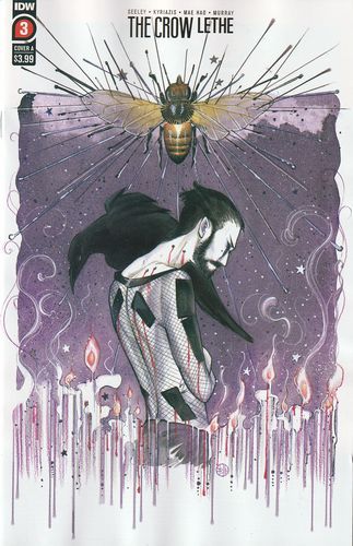 The Crow: Lethe #3D 2nd Printing Peach Momoko Variant