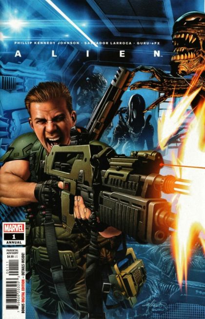 Alien (Marvel Comics) Annual #1A Salvador Larroca & Guru-eFX Cover