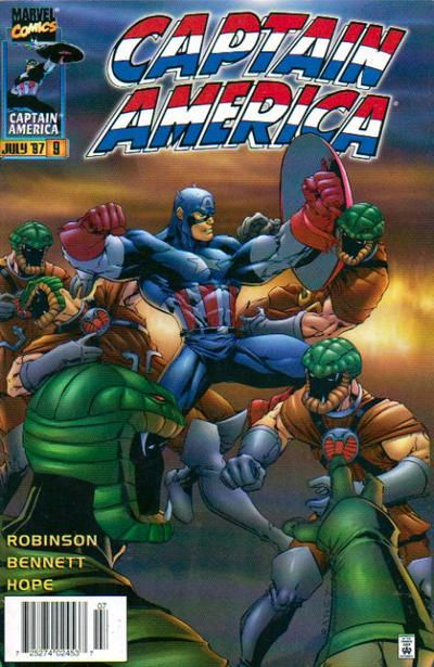 Captain America, Vol. 2 #9B Newsstand Edition