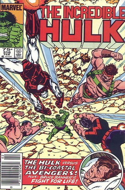 The Incredible Hulk, Vol. 1 #316B Newsstand Edition