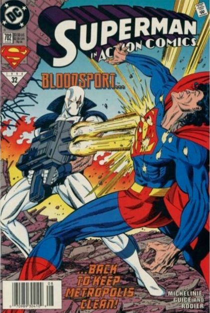 Action Comics, Vol. 1 #702B Newsstand Edition