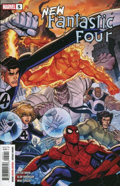 New Fantastic Four #5A Regular Nick Bradshaw Cover