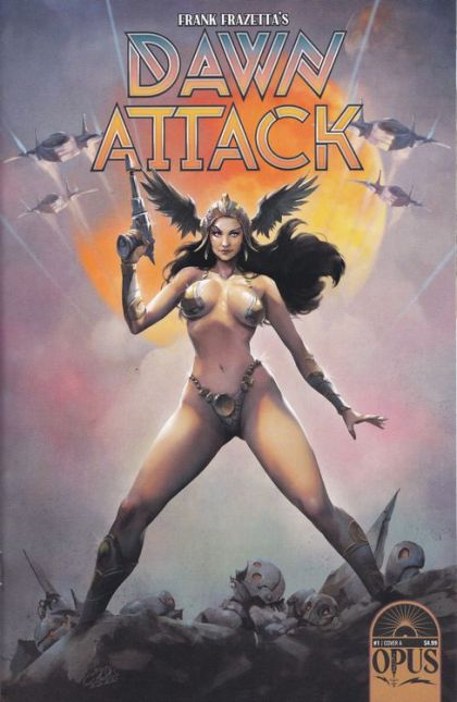 Frank Frazetta's Dawn Attack #1A Santi Casas Regular