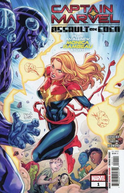 Captain Marvel: Assault on Eden #1A Carlos E. Gomez Regular