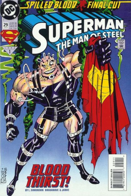 Superman: The Man of Steel #29A Direct Edition