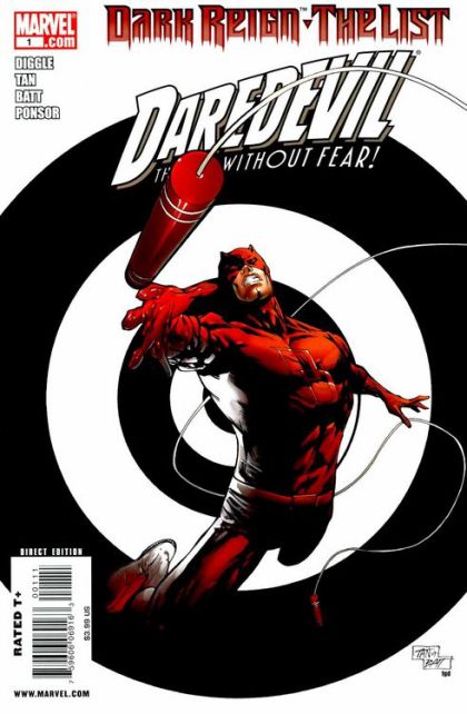 Dark Reign: The List -- Daredevil #1A Billy Tan Regular Cover