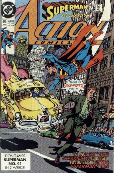 Action Comics, Vol. 1 #650A Direct Edition