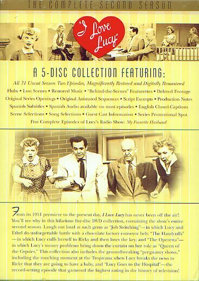 I Love Lucy: Season 2 - DVD