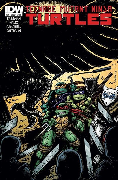 Teenage Mutant Ninja Turtles, Vol. 5 #31B Kevin Eastman Variant