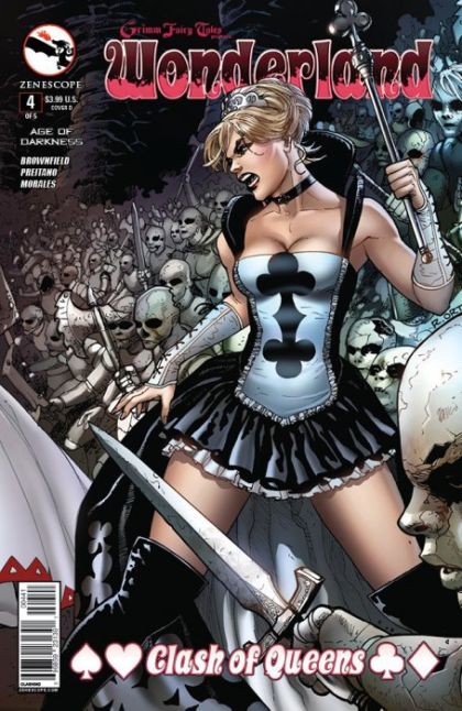 Grimm Fairy Tales Presents: Wonderland - Clash Of Queens #4D Richard Ortiz Connecting Variant