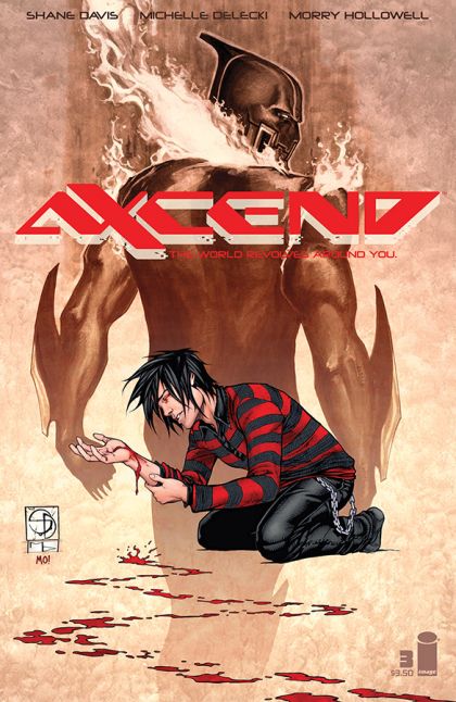 Axcend #3A Regular Shane Davis Michelle Delecki Morry Hollowell Cover
