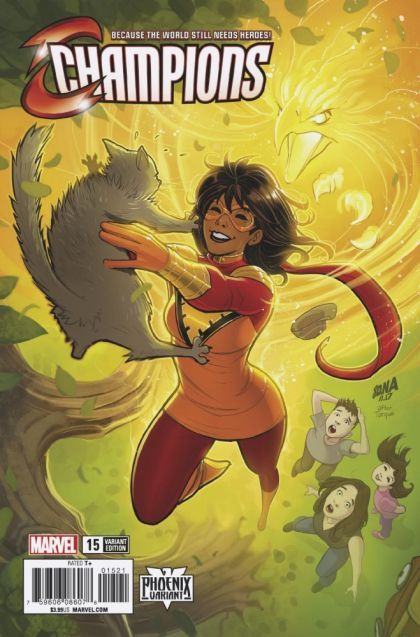 Champions, Vol. 2 (Marvel) #15B David Nakayama Phoenix Variant