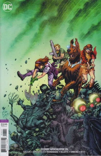 Scooby Apocalypse #26B Variant Mike Perkins Cover