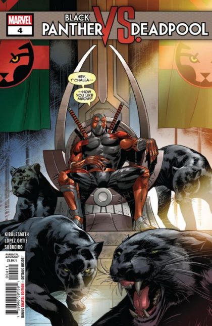Black Panther vs. Deadpool #4A Ryan Benjamin Regular