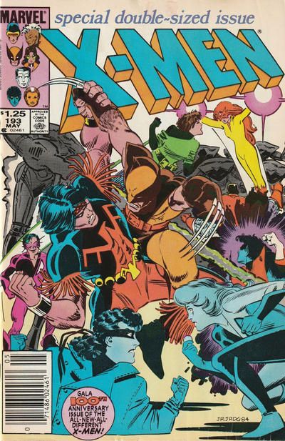 Uncanny X-Men, Vol. 1 #193B Newsstand Edition