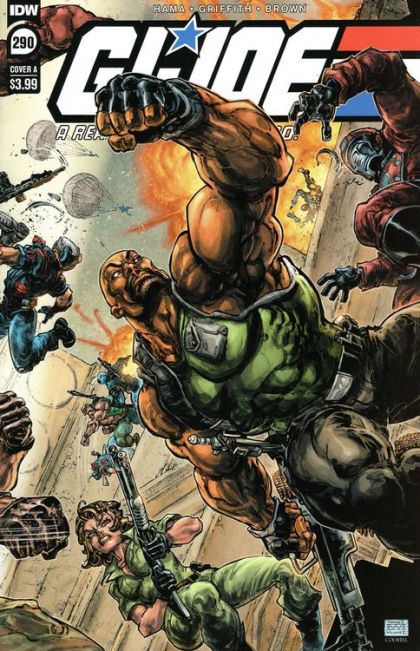 G.I. Joe: A Real American Hero, Vol. 1 (IDW) #290A Freddie Williams II Cover