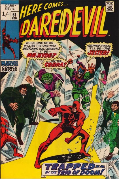 Daredevil, Vol. 1 #61B UK Price Variant