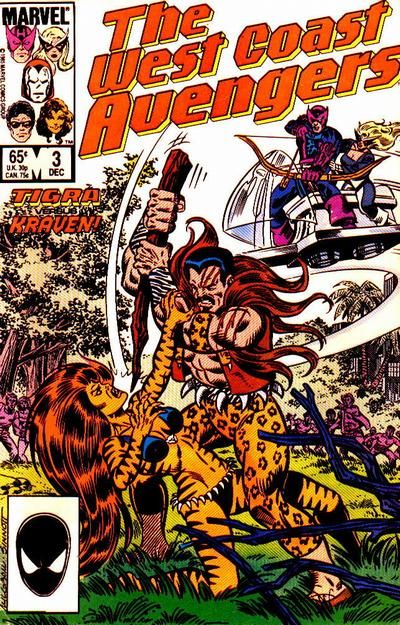 The West Coast Avengers, Vol. 2 #3A Direct Edition