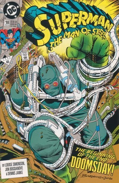 Superman: The Man of Steel #18A Direct Edition