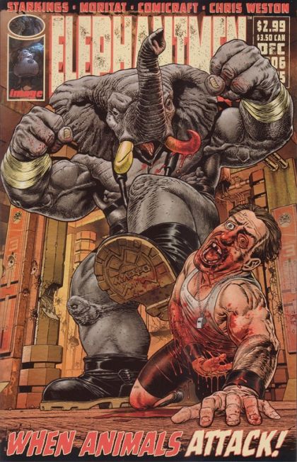 Elephantmen #5B Variant Cover