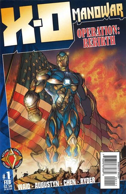X-O Manowar, Vol. 2 #1A Sean Chen Regular