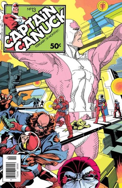 Captain Canuck #13B Newsstand Edition