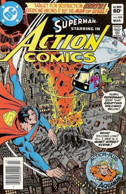 Action Comics, Vol. 1 #529B Newsstand Edition