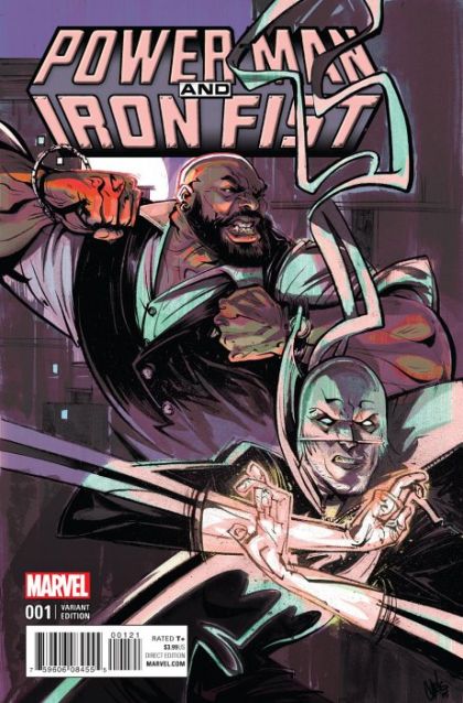 Power Man and Iron Fist, Vol. 3 #1B Visions Variant