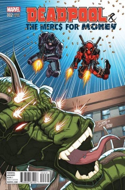 Deadpool & the Mercs For Money, Vol. 1 #2C Variant Ron Lim Cover