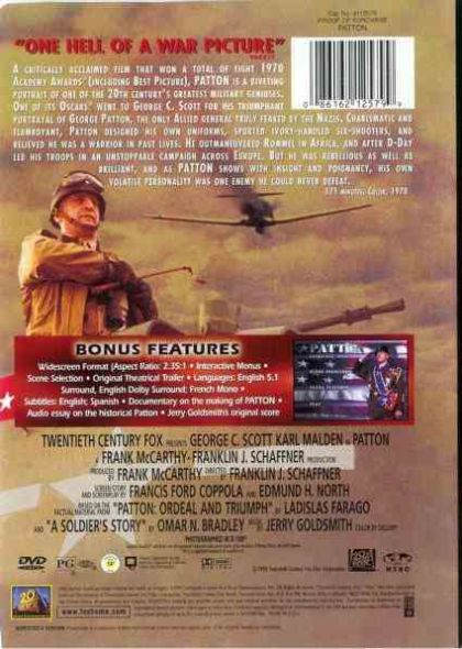 Patton (1970) Special Edition - DVD