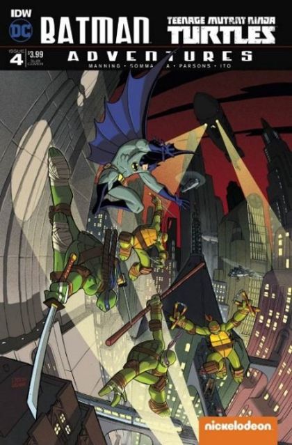 Batman / Teenage Mutant Ninja Turtles Adventures #4B Variant Felipe Smith Subscription Cover