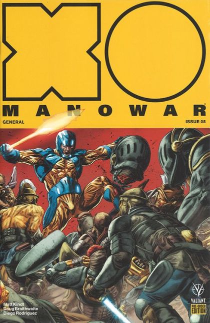 X-O Manowar, Vol. 4 #5C Cvr C Pre-Order Var Braithwaite