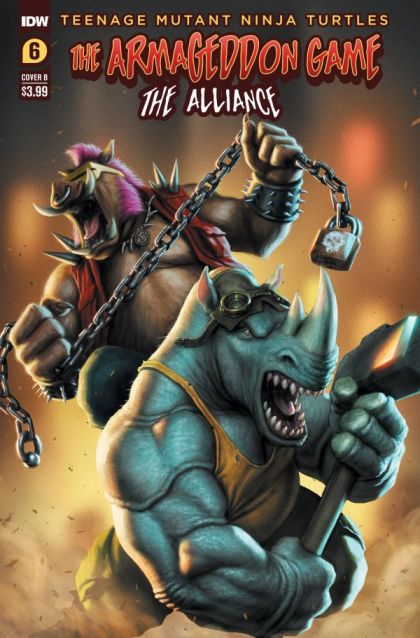 Teenage Mutant Ninja Turtles: The Armageddon Game - The Alliance #6B William Soares Variant