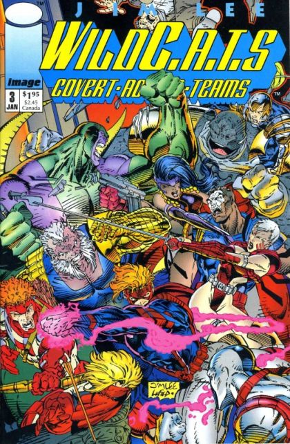 WildC.A.T.s, Vol. 1 #3A Direct Edition